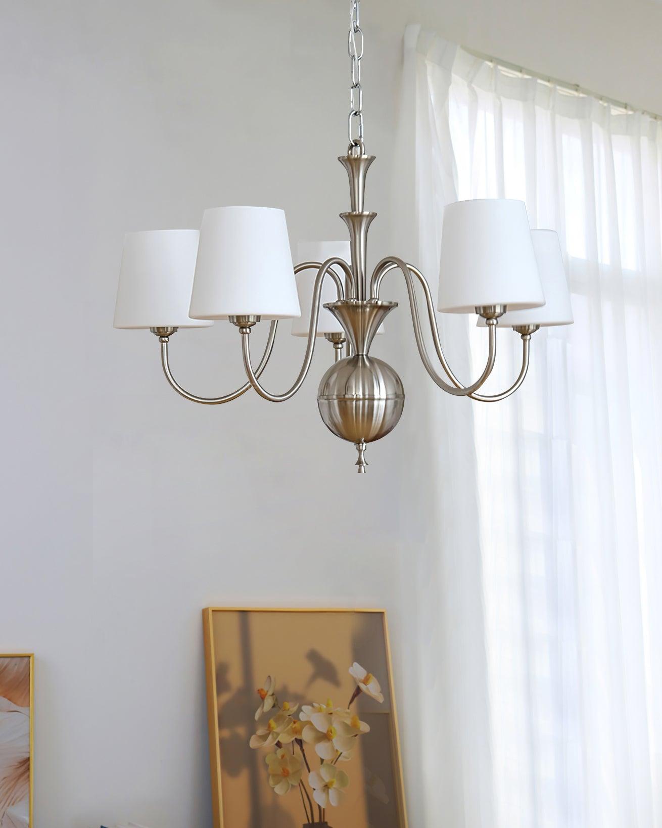 Silverine Glow Chandelier