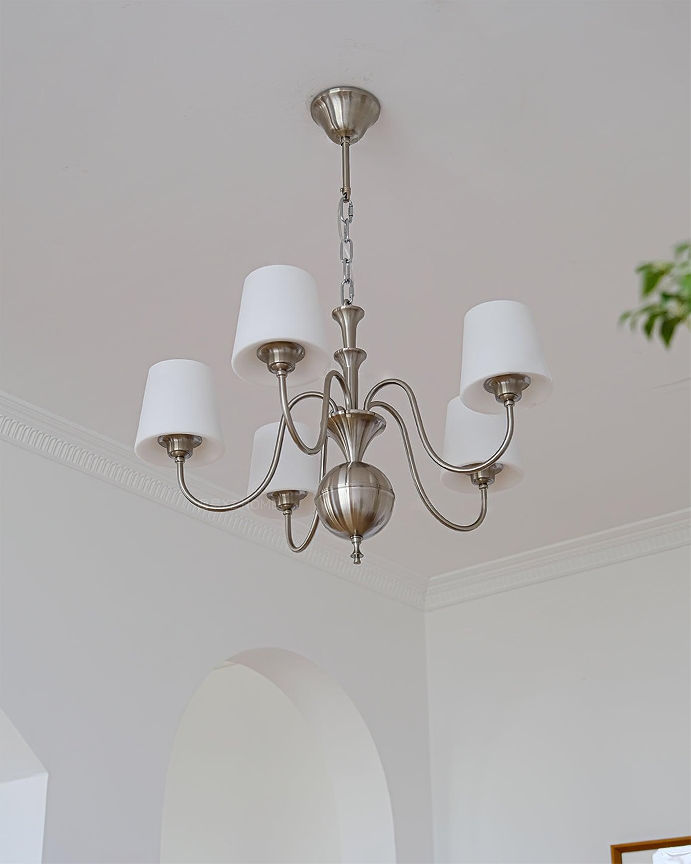 Silverine Glow Chandelier