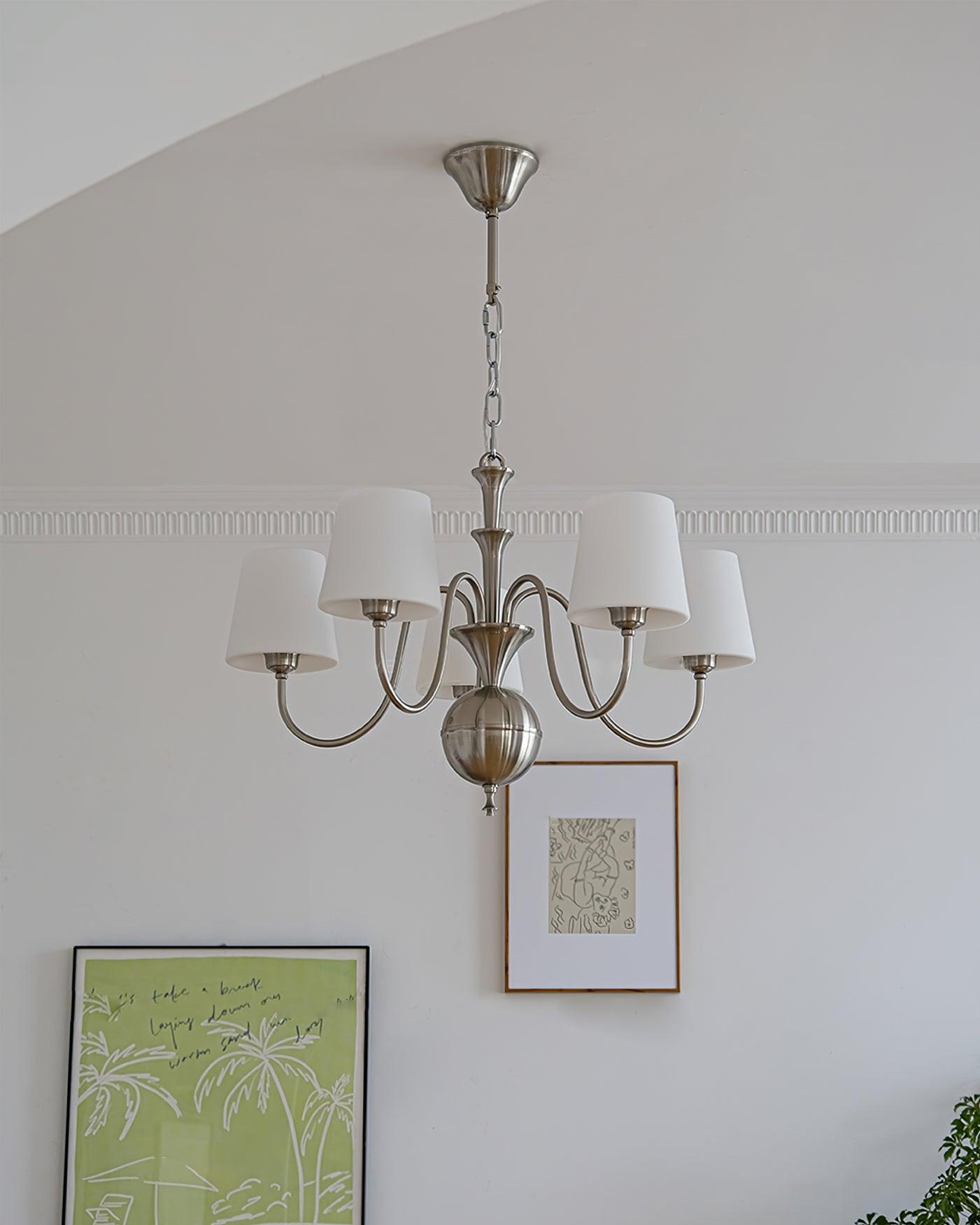Silverine Glow Chandelier