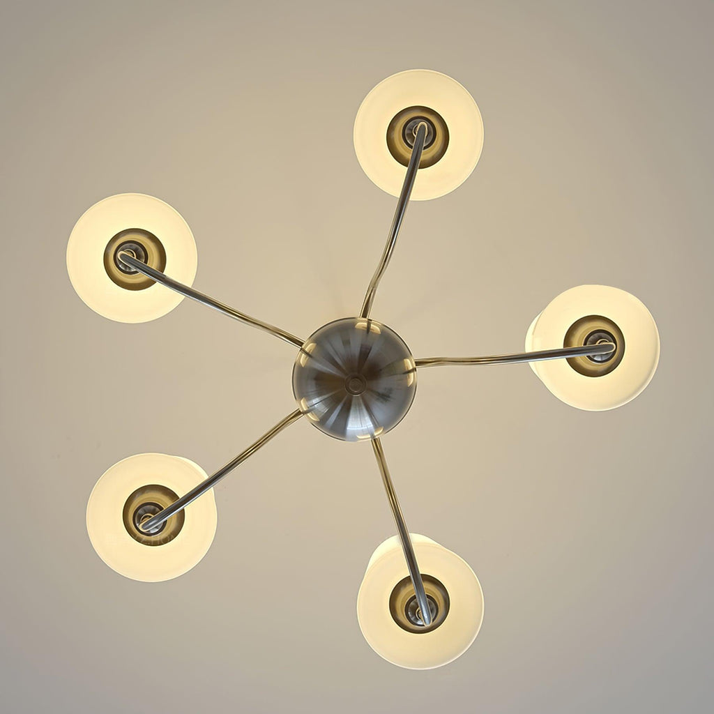 Silverine Glow Chandelier
