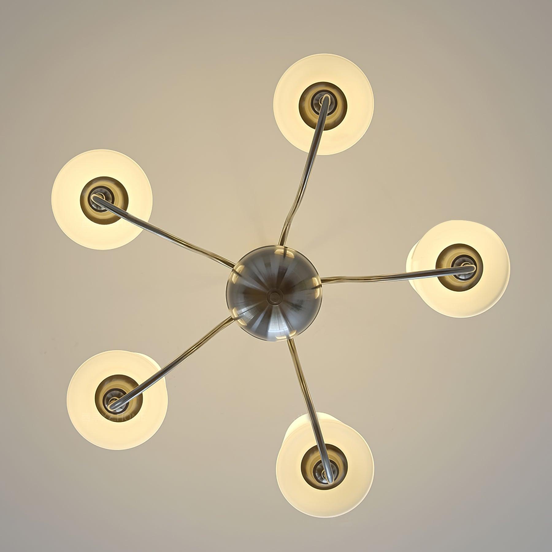 Silverine Glow Chandelier