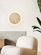 Thalira Travertine Harmony Sconce