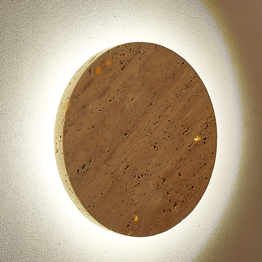 Thalira Travertine Harmony Sconce