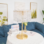 Crystal Brilliance Table Lamp