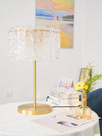 Crystal Brilliance Table Lamp