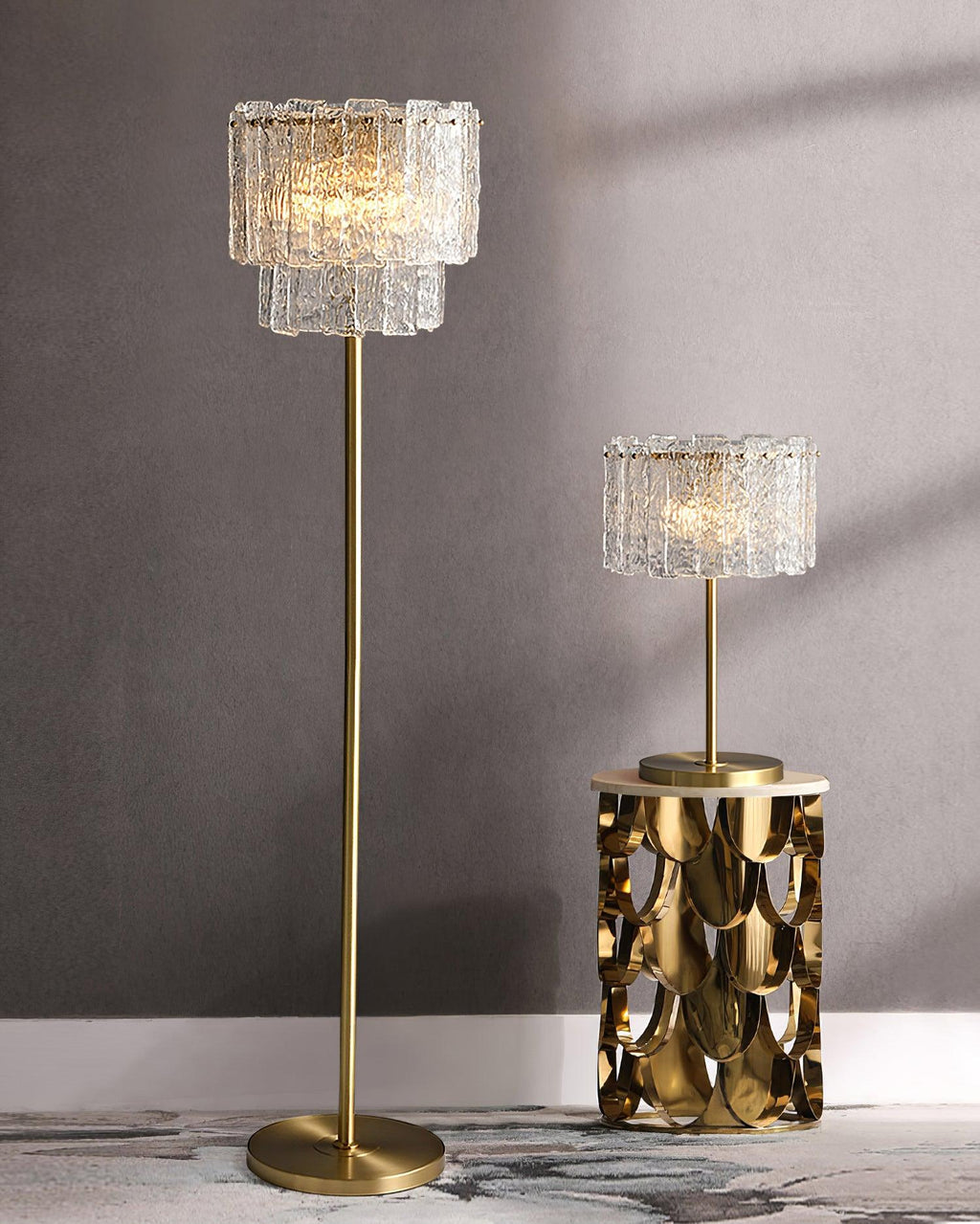 Crystal Brilliance Table Lamp
