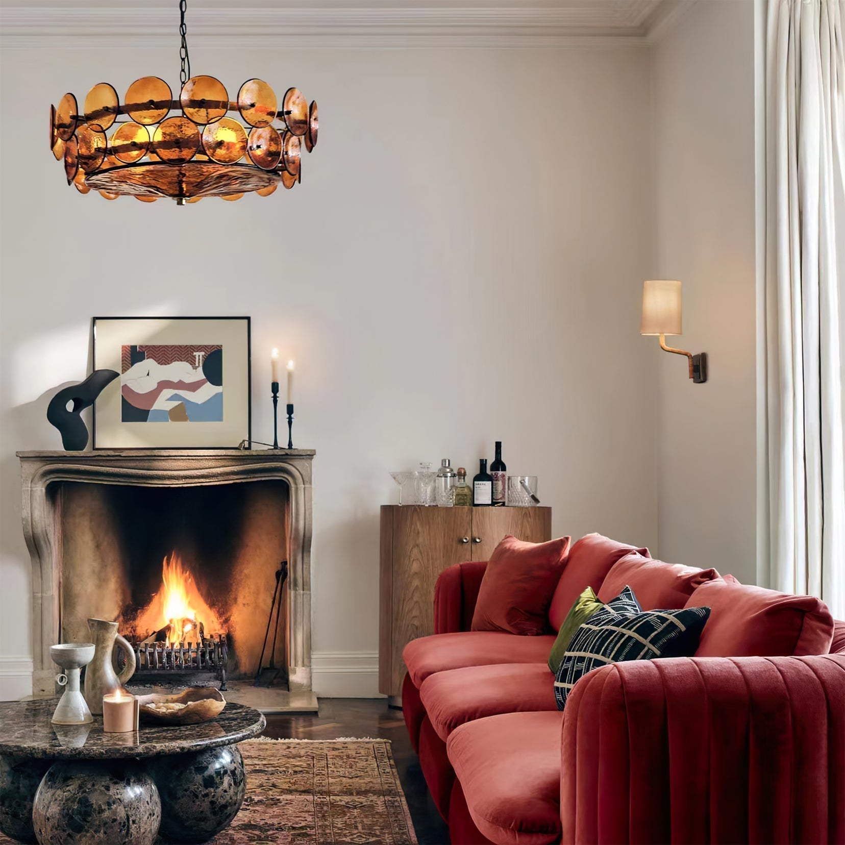 Verdalya Murano Glass Chandelier