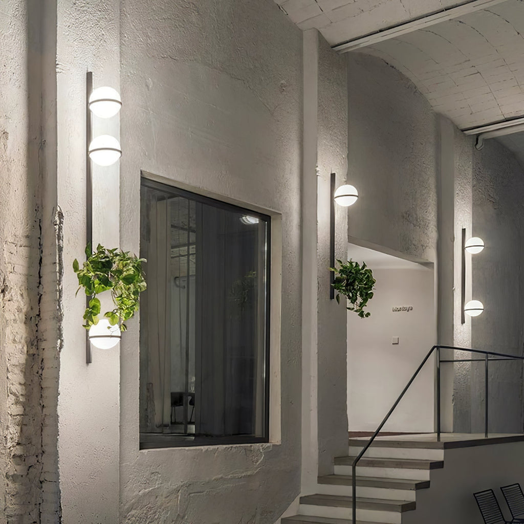 Liora Dual Globe Wall Light | Elegant Indoor & Outdoor Illumination