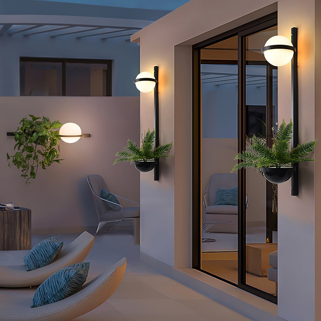 Liora Dual Globe Wall Light | Elegant Indoor & Outdoor Illumination