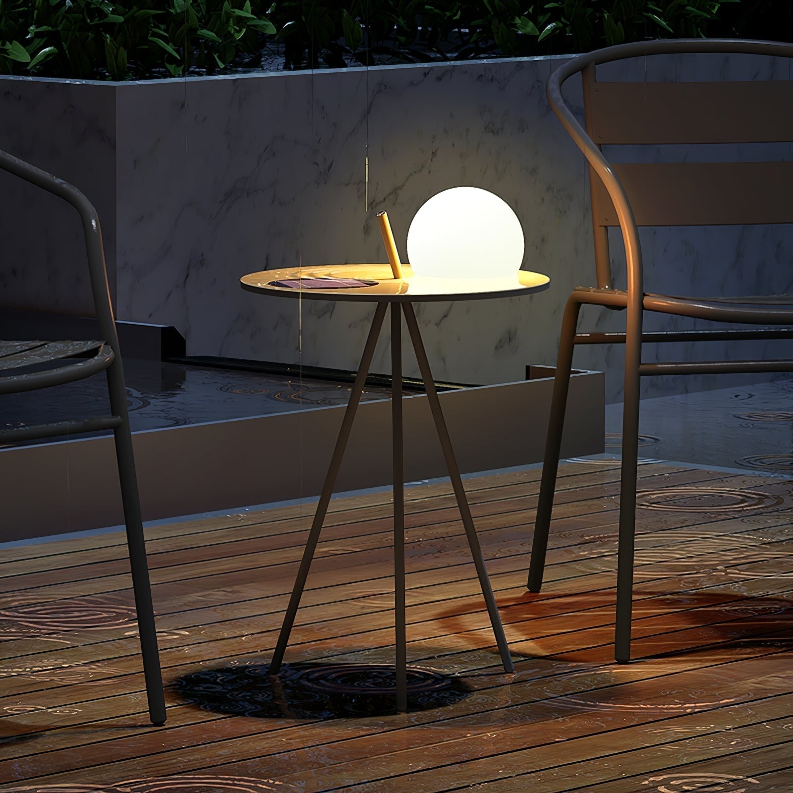 Solara Tripod Solar Outdoor Lamp