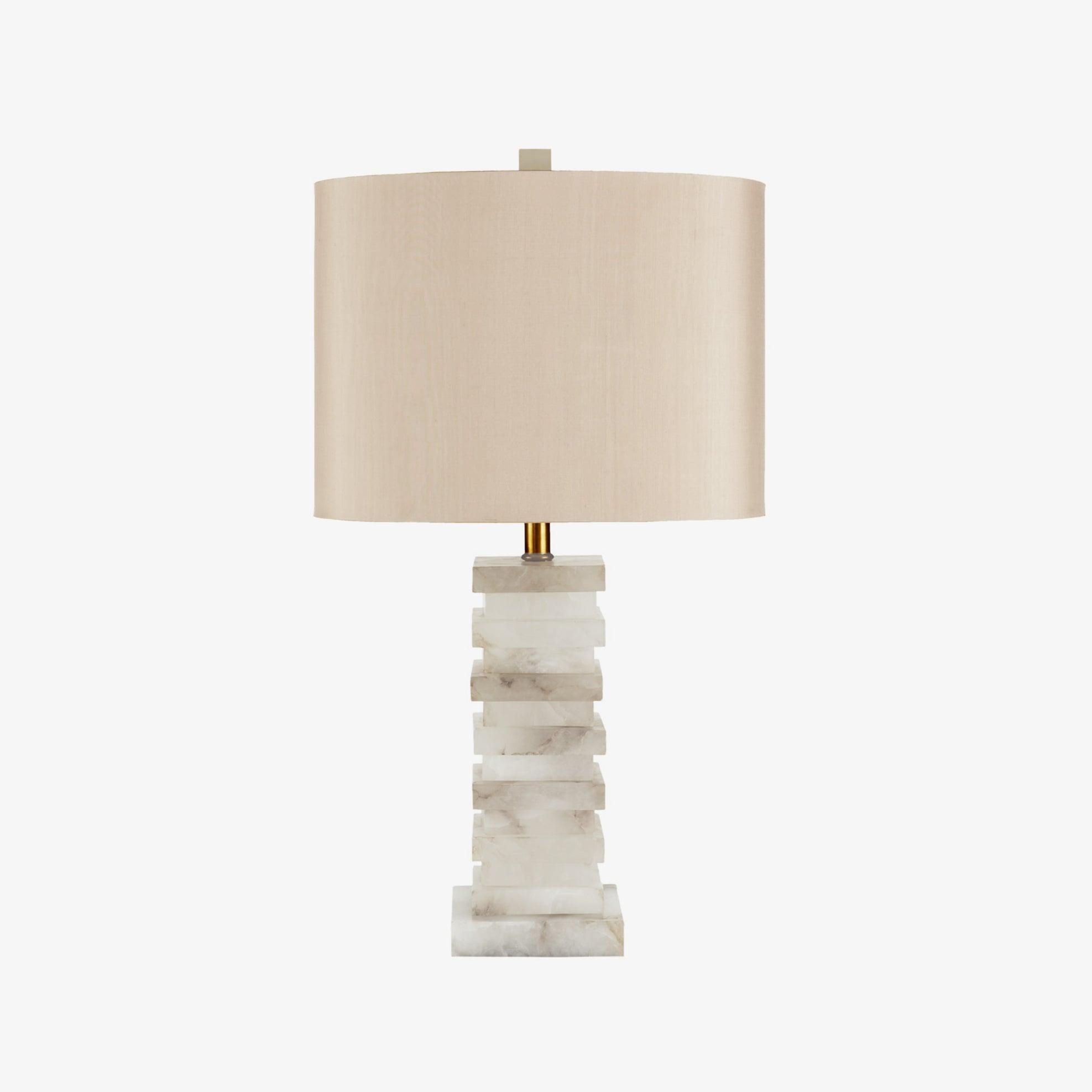 Evandra Alabaster Table Lamp