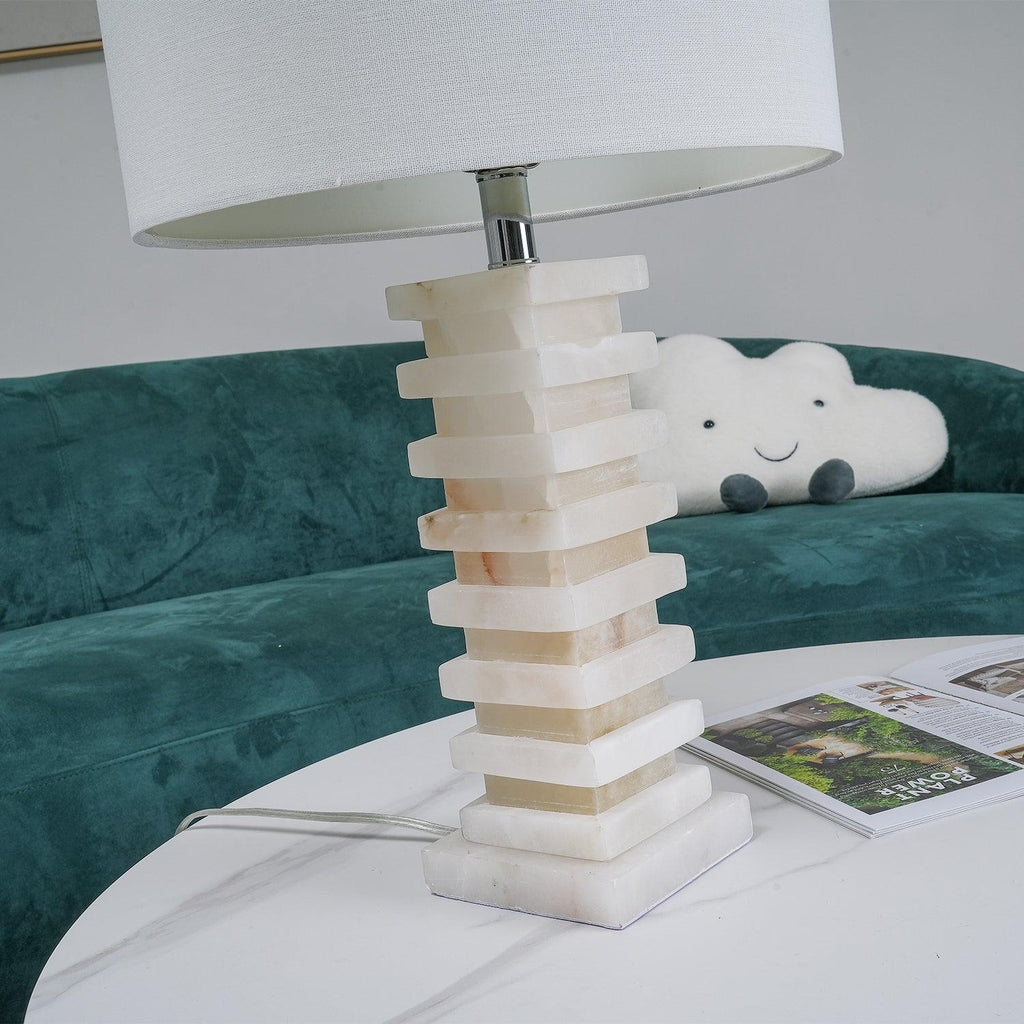 Evandra Alabaster Table Lamp