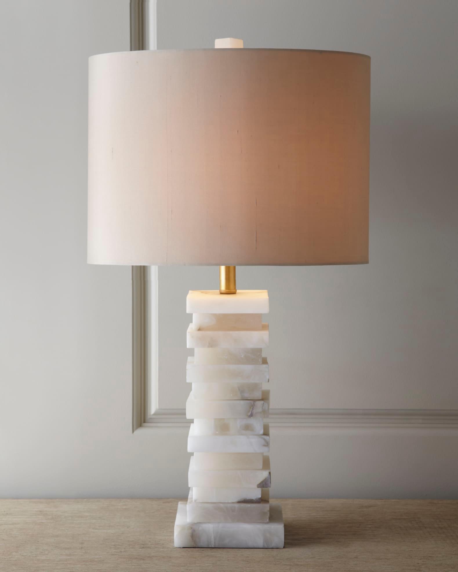 Evandra Alabaster Table Lamp