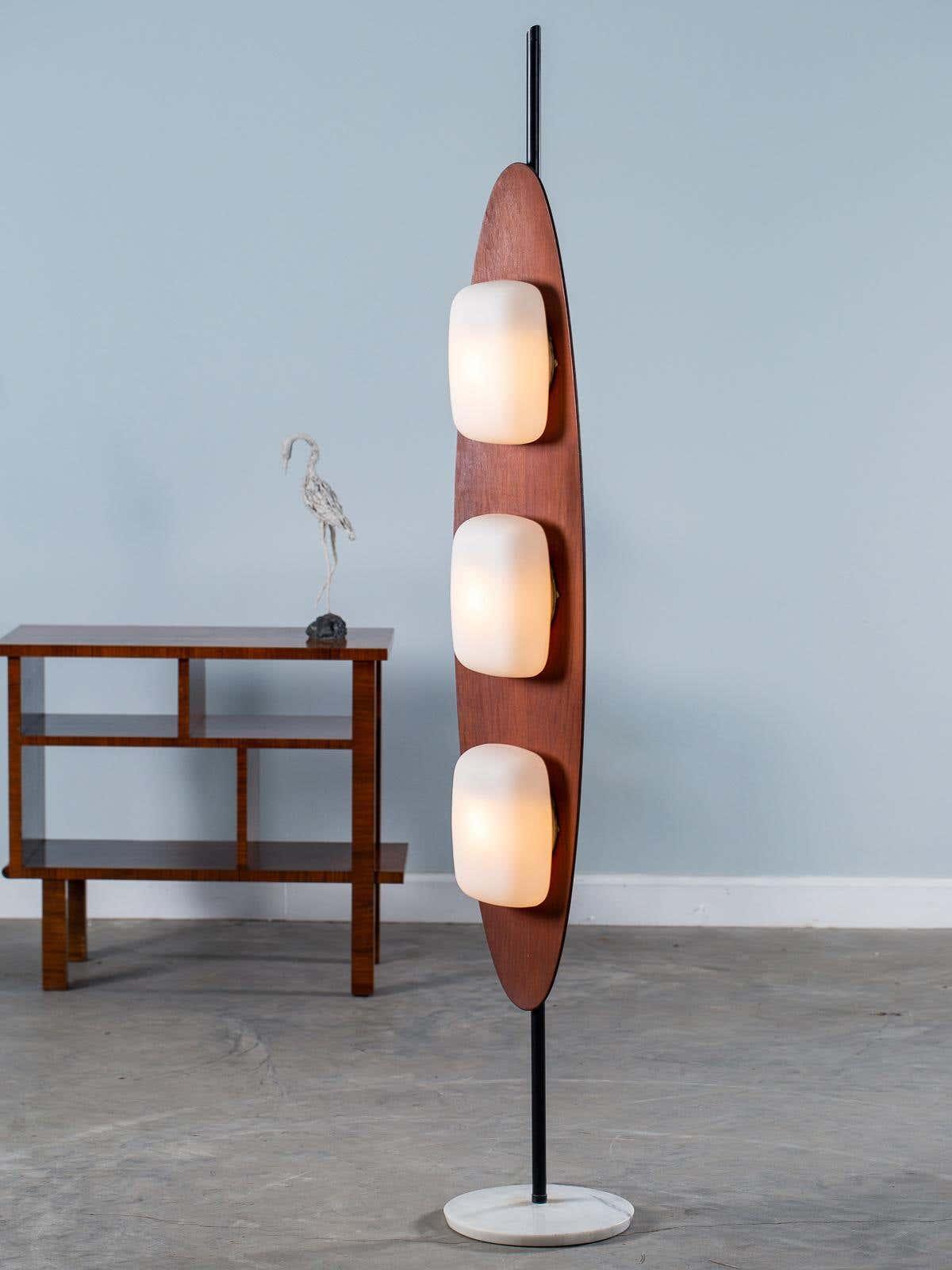 Aurica Marble Glow Floor Lamp