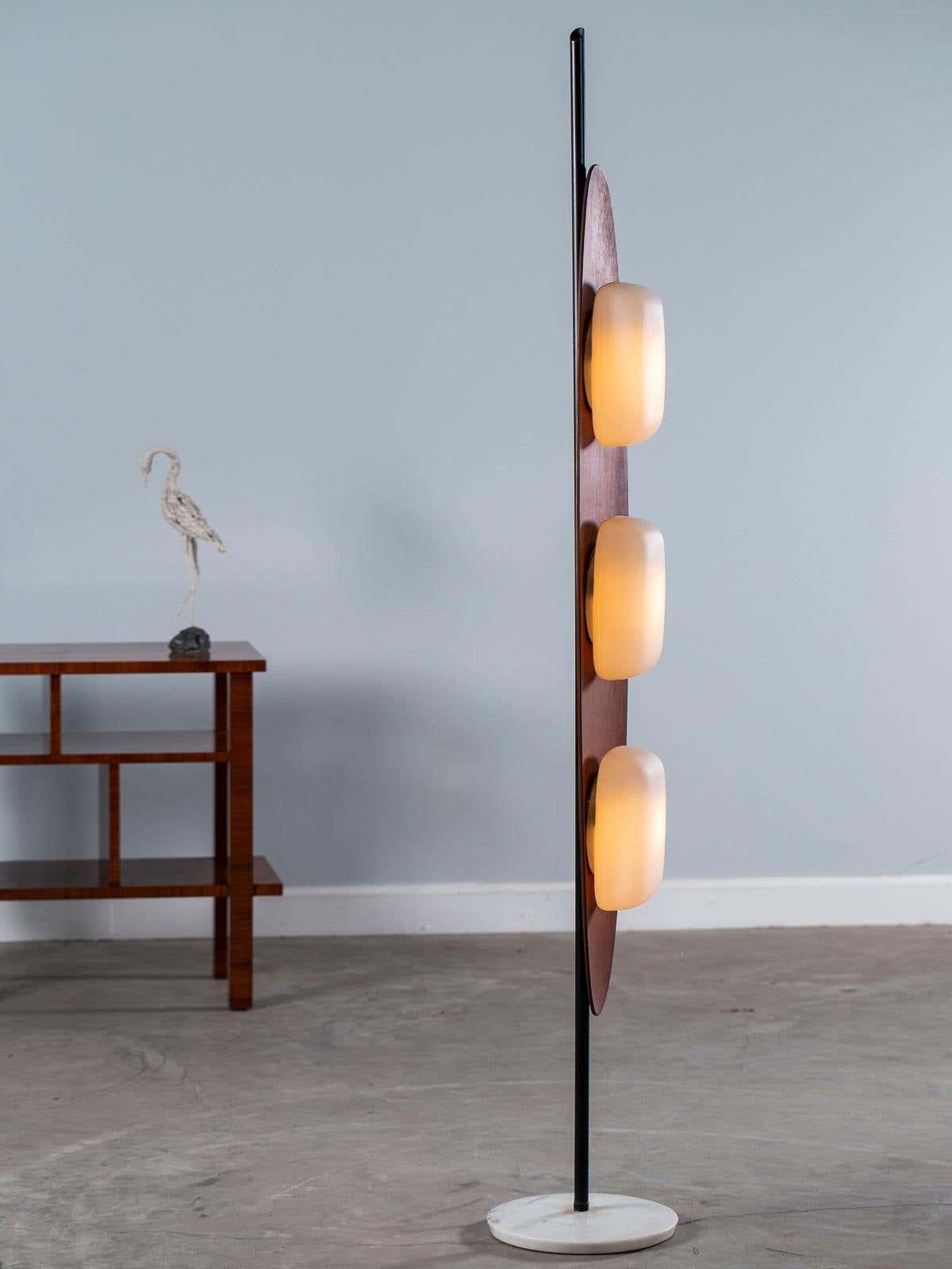 Aurica Marble Glow Floor Lamp