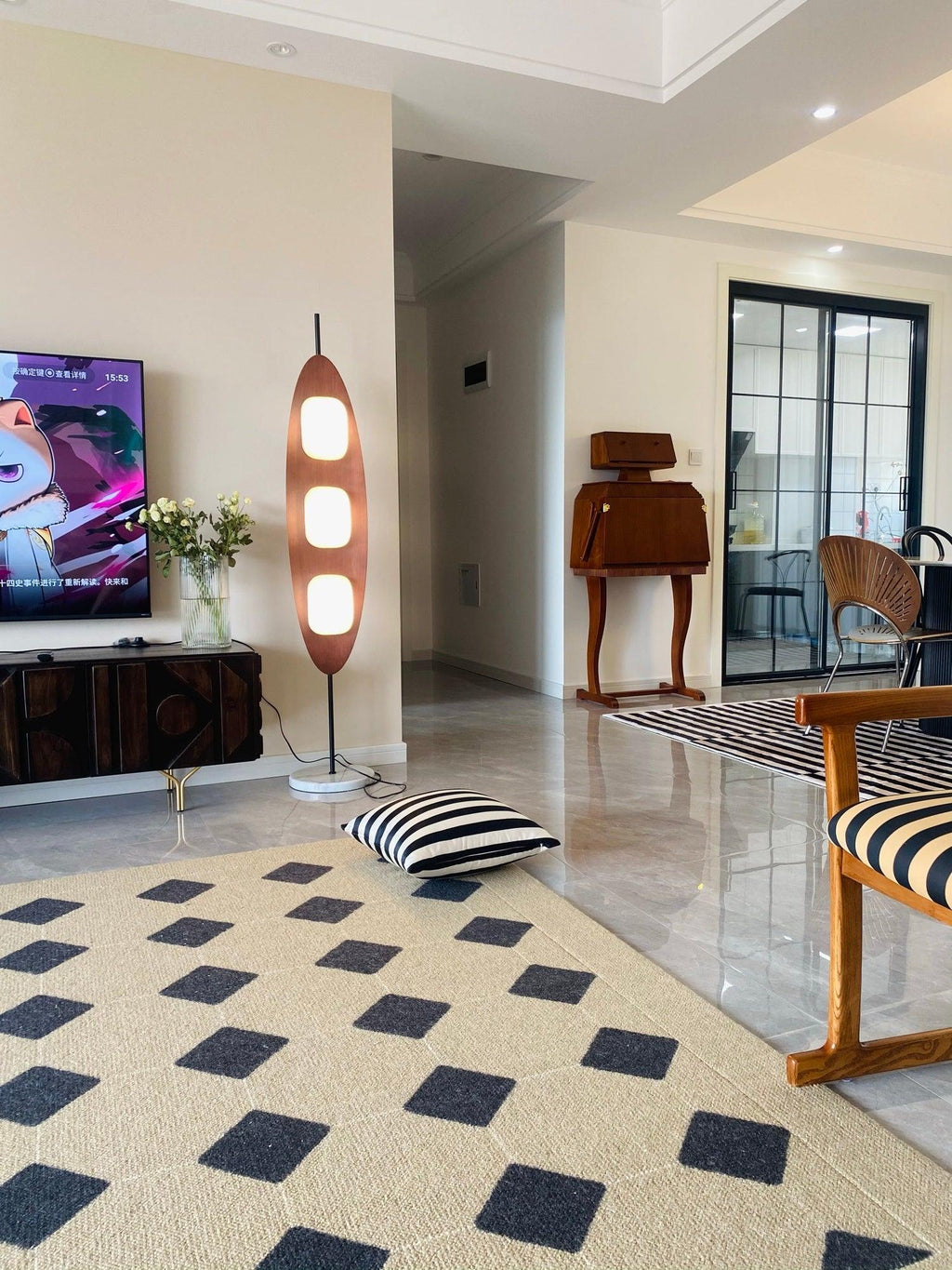 Aurica Marble Glow Floor Lamp