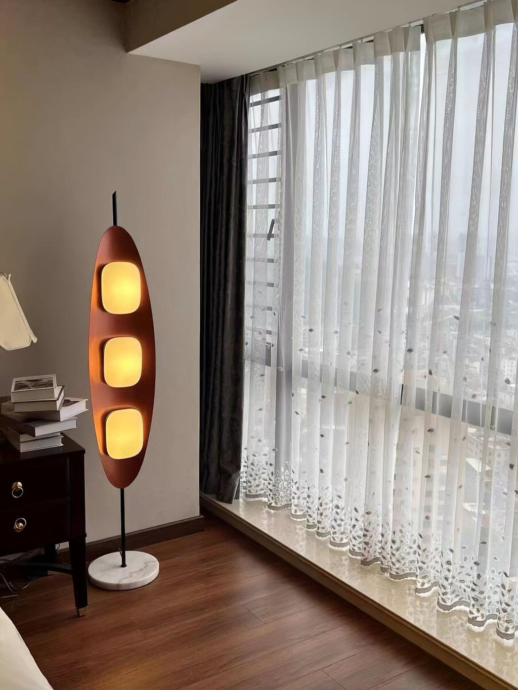 Aurica Marble Glow Floor Lamp