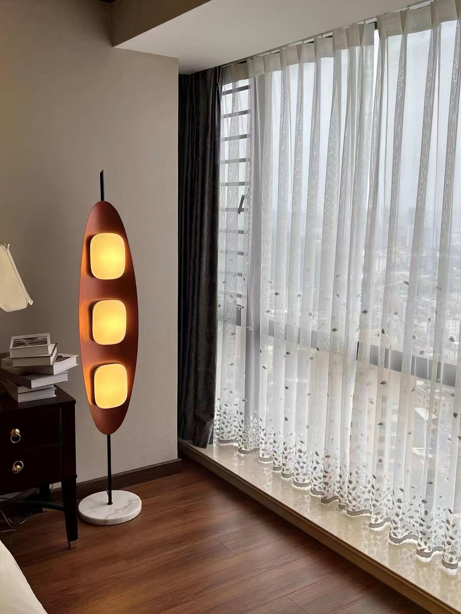Aurica Marble Glow Floor Lamp