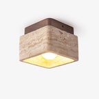 Travertine Serenity Ceiling Light