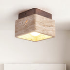 Travertine Serenity Ceiling Light