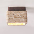 Travertine Serenity Ceiling Light