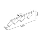 Wooden Radiance LED Track Light