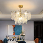 Thalira Crystal Symphony Chandelier