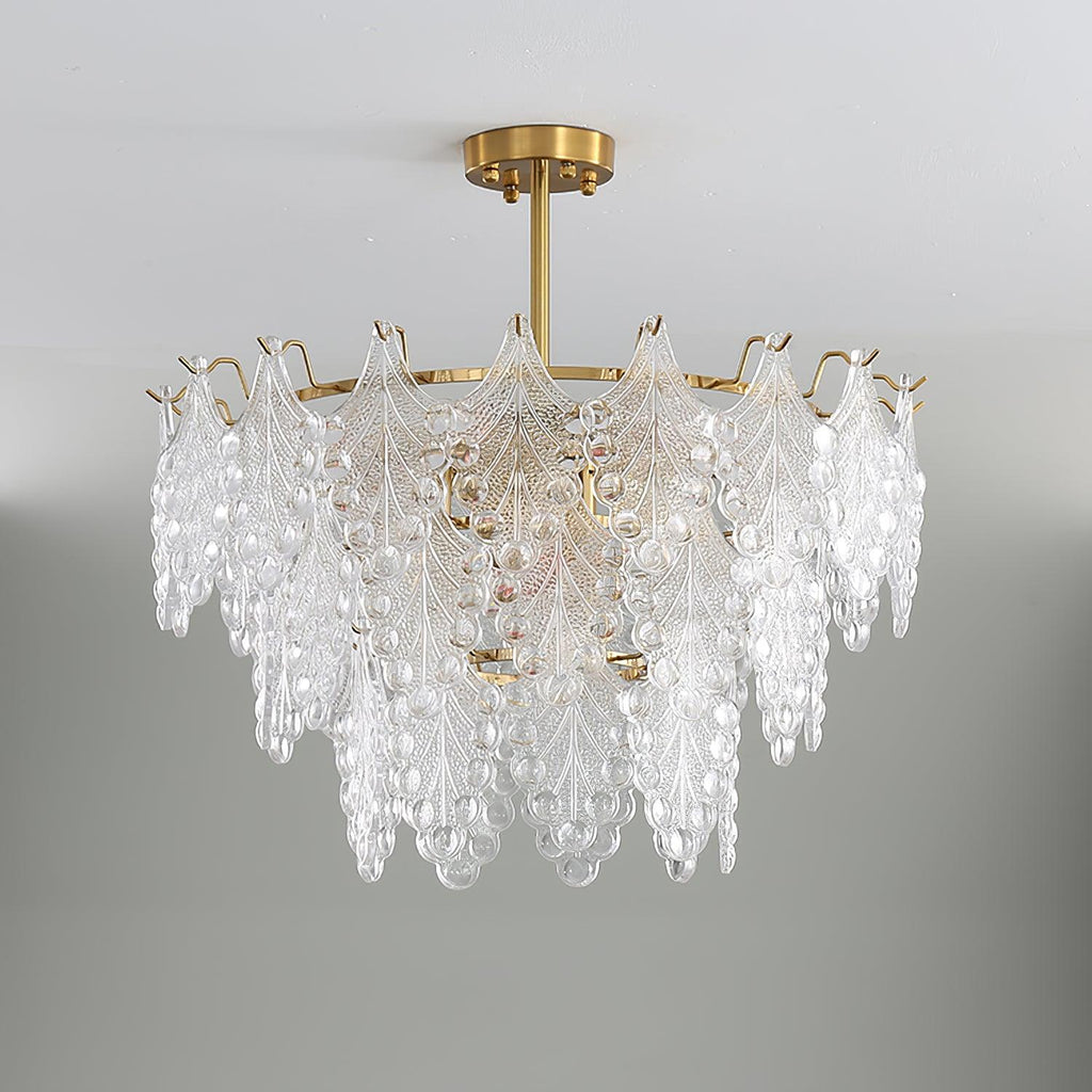 Thalira Crystal Symphony Chandelier