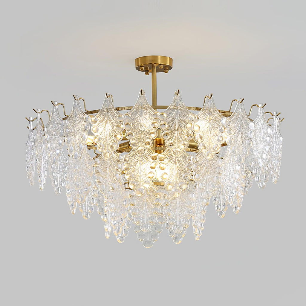 Thalira Crystal Symphony Chandelier