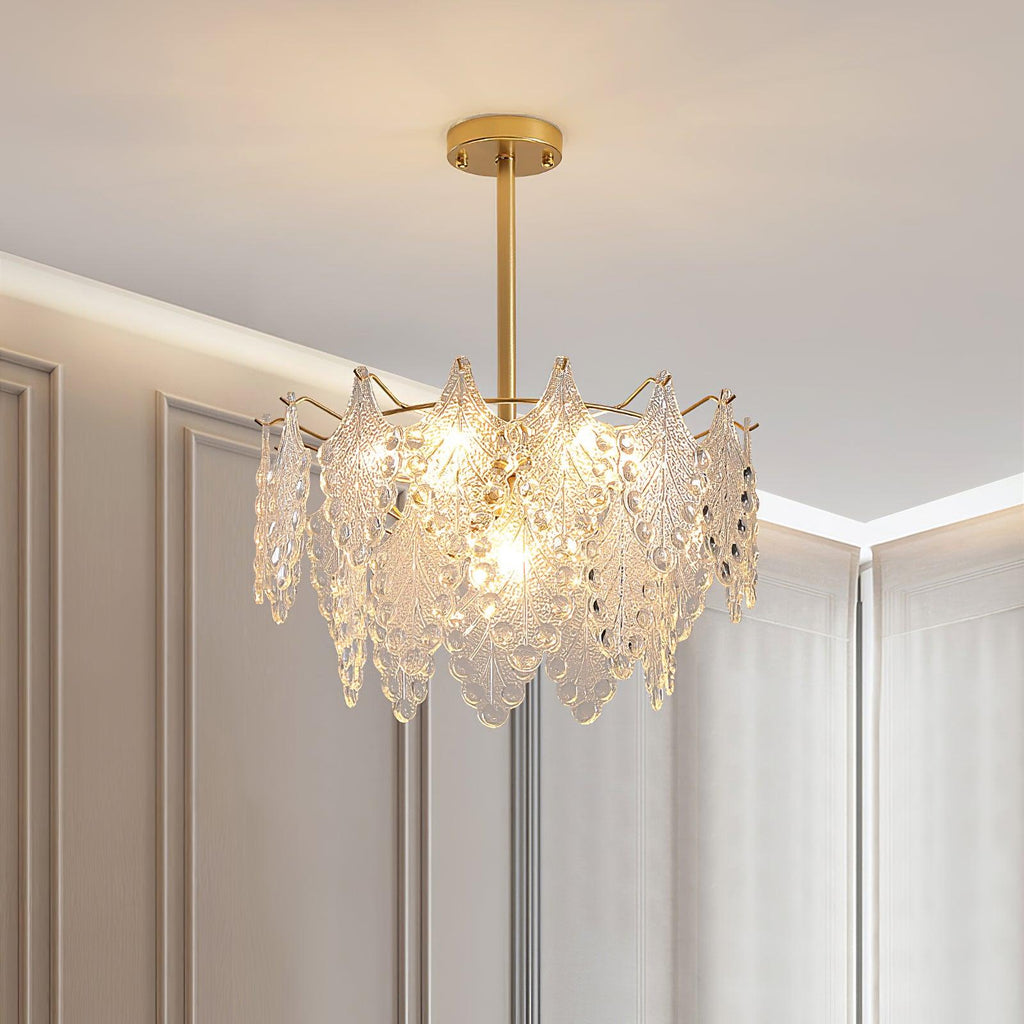 Thalira Crystal Symphony Chandelier