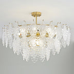 Thalira Crystal Symphony Chandelier