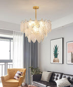Thalira Crystal Symphony Chandelier