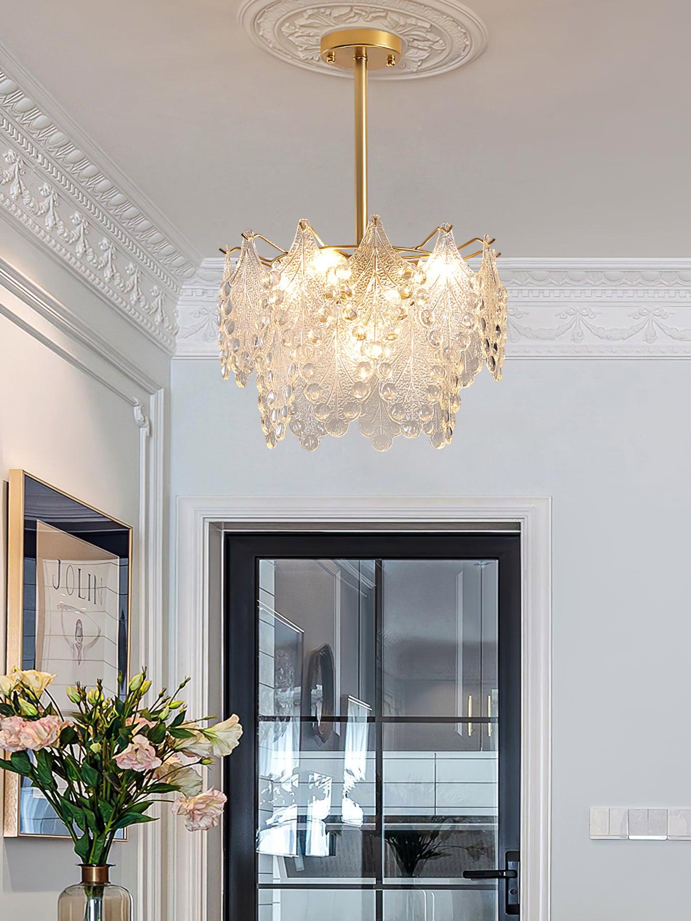 Thalira Crystal Symphony Chandelier