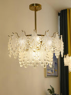 Thalira Crystal Symphony Chandelier