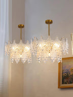 Thalira Crystal Symphony Chandelier