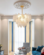 Thalira Crystal Symphony Chandelier
