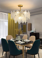 Thalira Crystal Symphony Chandelier