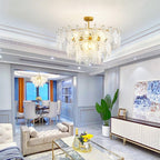 Thalira Crystal Symphony Chandelier