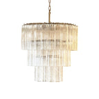 Crystal Cascade Chandelier