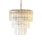 Crystal Cascade Chandelier