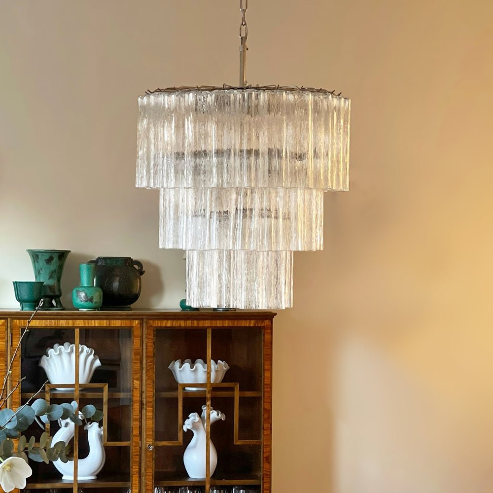 Crystal Cascade Chandelier