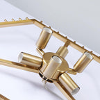 Cyrilla Curved Glass Chandelier