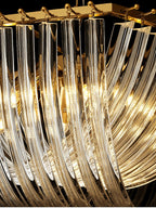 Cyrilla Curved Glass Chandelier