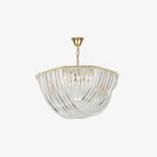 Cyrilla Curved Glass Chandelier