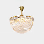 Cyrilla Curved Glass Chandelier