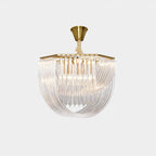 Cyrilla Curved Glass Chandelier