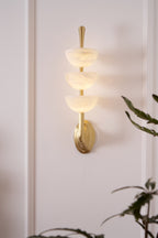 Alabaster Charm Wall Light
