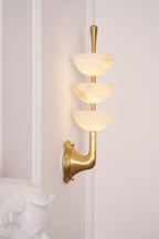 Alabaster Charm Wall Light