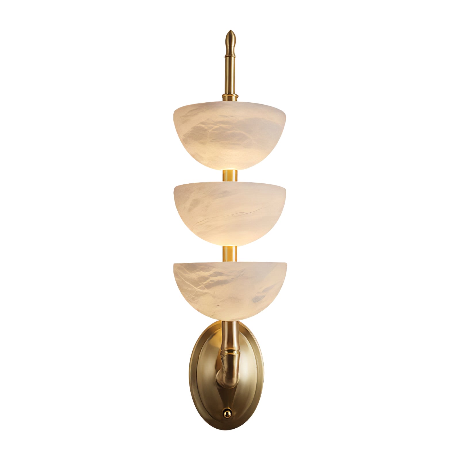 Alabaster Charm Wall Light