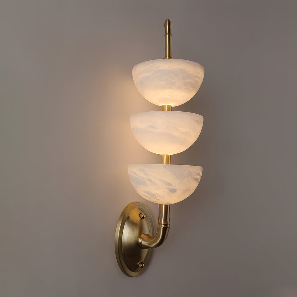 Alabaster Charm Wall Light